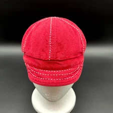 Pistil Designs Hat Unisex One Size Cotton Red Cap Travel Outdoor Casual 6 Panel