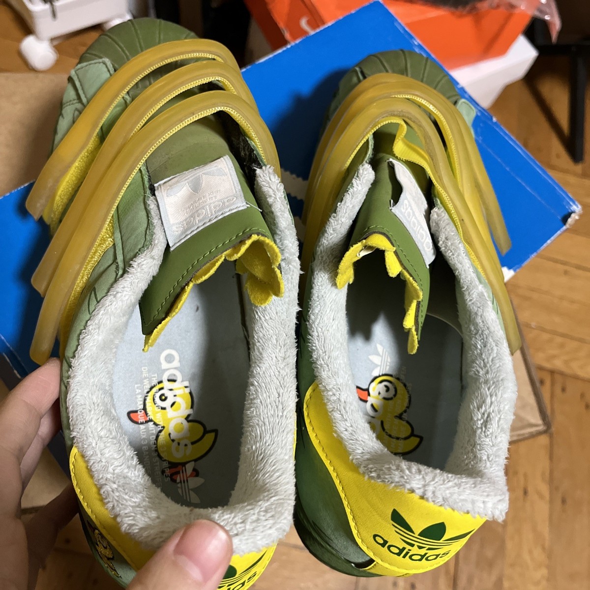 melting sadness x adidas originals Superstar 80s Kuka FZ5260 Size