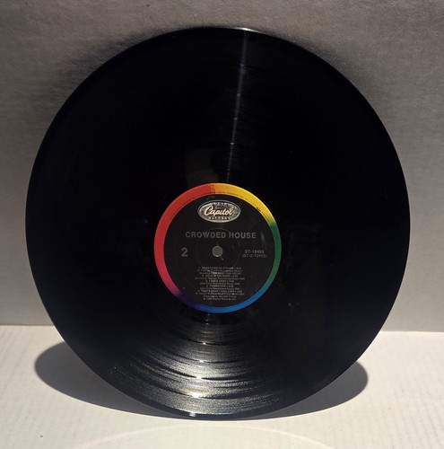 Crowded House Self-Titled Vinyl Record 1986 New Wave Alternative Rock, (VG++) - Picture 5 of 6