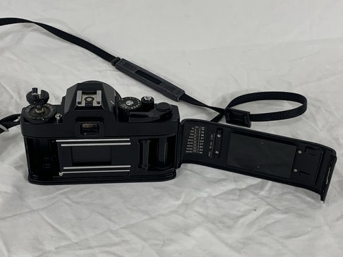VTG Sears KSX SLR 35MM FILM Camera With 50mm Lens Cap & Strap - Picture 12 of 16