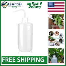 Narrow Mouth LDPE Watering Can - 16oz Reusable Squeeze Bottle for Lab Plants