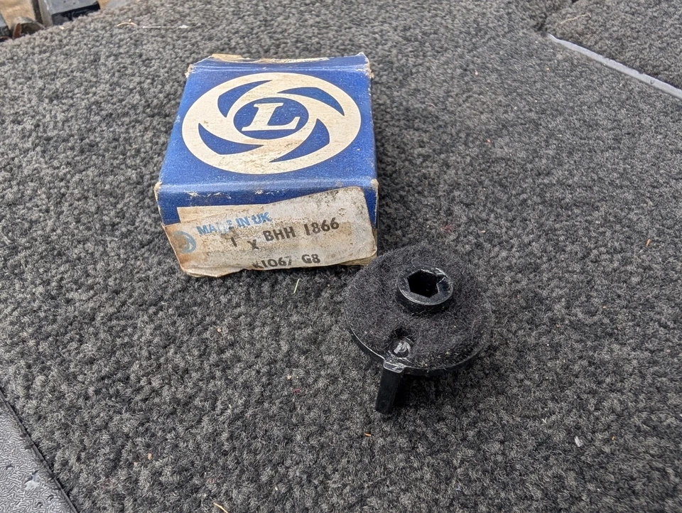 Perilla de control de calentador enano MG MGB MGC BHH1866 genuina British Leyland nueva de stock Foto 2 de 2