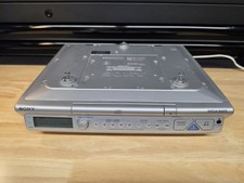 Sony ICF-CD543RM Kitchen Clock Radio Under Cabinet FM/AM/ CD Player No Remote