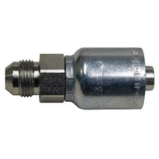 Parker 10343-8-6 Hose Fitting, Male Jic, Straight, Hose 3/8