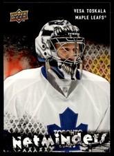 2009-10 Upper Deck Netminders Vesa Toskala Toronto Maple Leafs #NET5