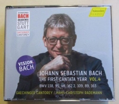 Vision.Bach Vol. 4 - the First Cantata Year BWV 138,95,48,162.2,109,89,163 Bach,