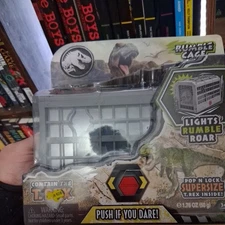 Jurassic World Captivz Epic Battles T-Rex Rumble Cage Lights and Sounds!! NEW!!!