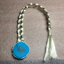 Disney Frozen Elsa Clip On Hair Braid 21" Hair Accessory Costume Accessory