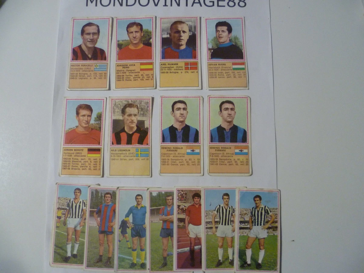 Figurine Panini Calciatori 1970/71 - Varese Avec Scudetto Et Velina