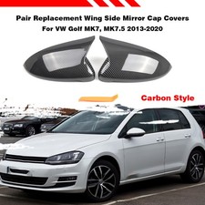 2x Di Calotte Specchietti Laterali Di Ricambio Per VW Golf MK7 MK7.5 2013-2020