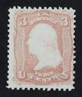 CKStamps: US Stamps Collection Scott#88 3c Washington Unused NG