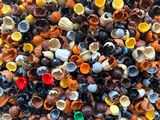 LEGO® Minifiguren Haare [5-100 Stk.] Frisuren, Kopfbedeckung Zubehör City - NEU