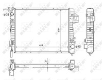 1X Nrf 53712 KüHler MotorküHlung FüR Dodge