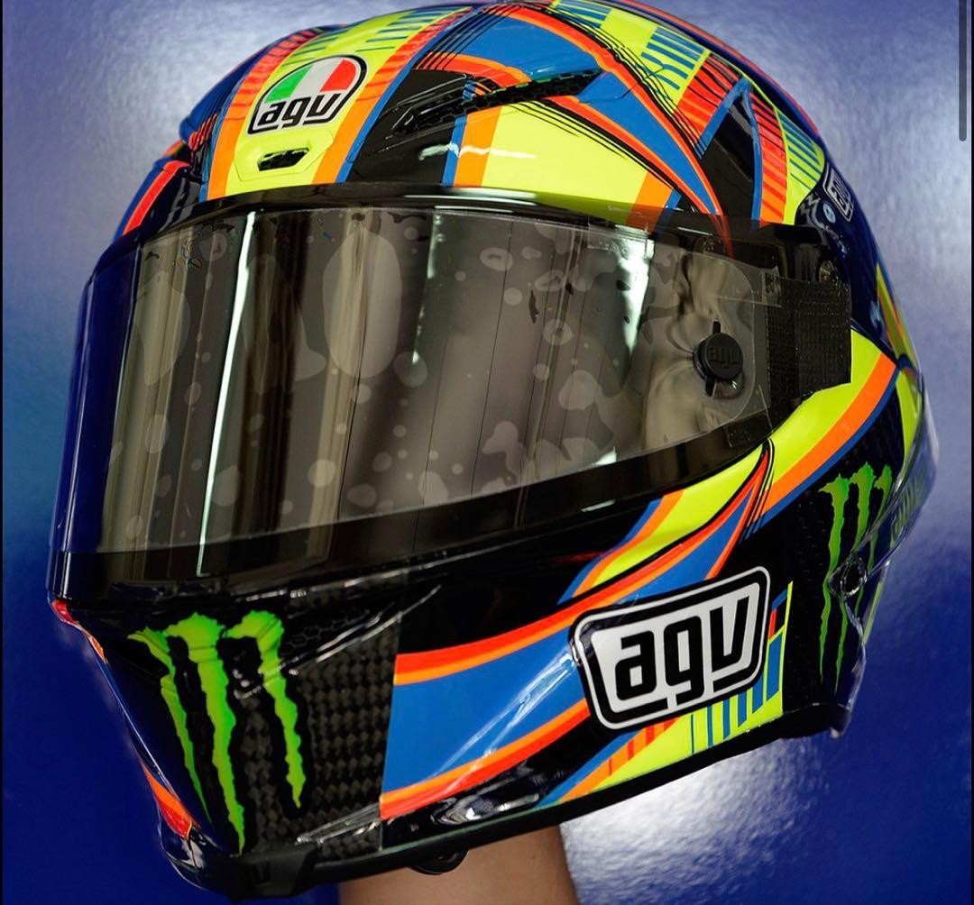 AGV Pista GP Winter Test 2013 Rossi Helmet Size XL | eBay