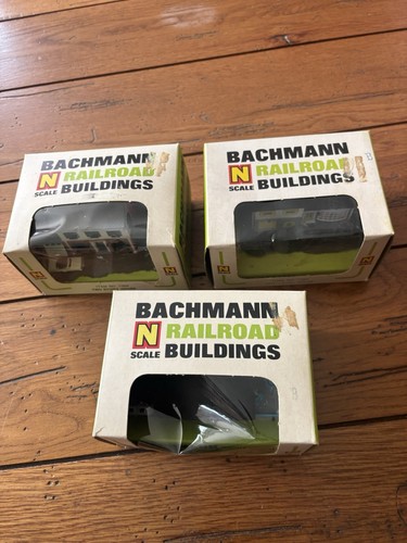 3- Casas Bachmann Escala N Nuevo Antiguo Stock 7303 y 7203 y 7204 | Zustand: New