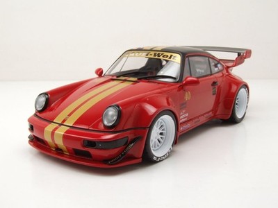 Porsche 964 RWB Bodykit 2021 rot Modellauto 1:18 Solido