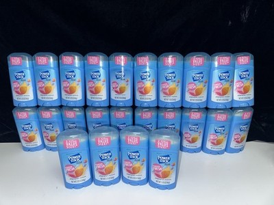24 Pack (1.7 oz each) Power Stick For Her POWDER FRESH Antiperspirant/Deodorant