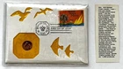 1973 British Virgin Islands Cent First Day Cover, Stamps & Info Card 99 Company