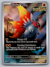 Slither Wing Holo Illustration Rare SV04: Paradox Rift 203/182 NM on eBay