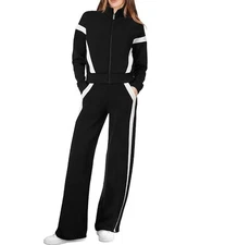 XIEERDUO Lounge Set for Women Sweatsuit 2 Piece Outfit Set Small