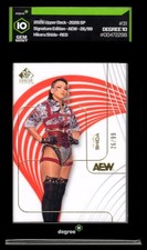 2025 Upper Deck – 2025 SP Game Used Edition – AEW – Hikaru Shida #31 – RED – 26/