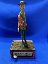 Vintage Pan-Gee The Funny Dancer Tin Wind-up C.E. Carter Co. Erie, PA -Working