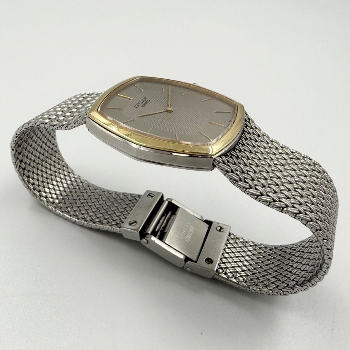 Seiko Credor 5930-5391 Vintage 14K St.Steel Gold Silver Quartz Seiko Credor 5930-5391 Vintage 14K St.Steel Gold Silver Quartz