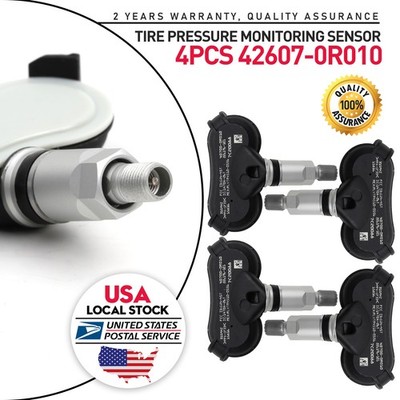 OEM 4PCS TPMS 42607-0R010 TIRE PRESSURE SENSOR For 2014-2019 Toyota Highlander