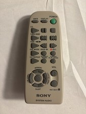 Sony OEM RM-SED1 System Audio Remote Tested and Working