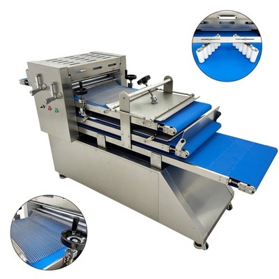 Commercial Continuous Dough Molding Shaping Machine Toast Bread Forming 50-1000g