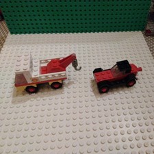 LEGO 642 Tow Truck and Car Vintage Set Classic Town
