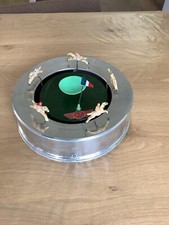 COURSE de CHEVAUX JOUET MANÈGE MARQUE  A . P  Jockey Ancien