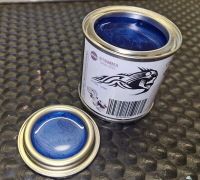 STEMMA  BREMSSATTELLACK FÜR ELECTRIC BLUE HOCHTEMPERATUR 250ml GLANZ