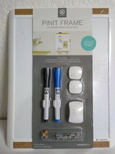 Pinit frame 11"x 14" Dry Erase Board value pack 2 markers,2magnets,eraser,10pins