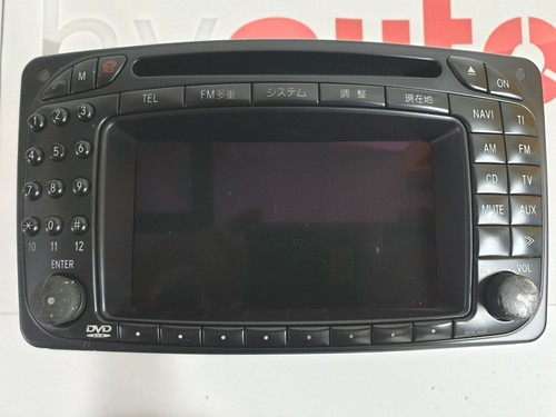 Original Mercedes Benz W463 G 500L COMAND APS Navigation Radio Japan A2038275442 - Picture 2 of 4