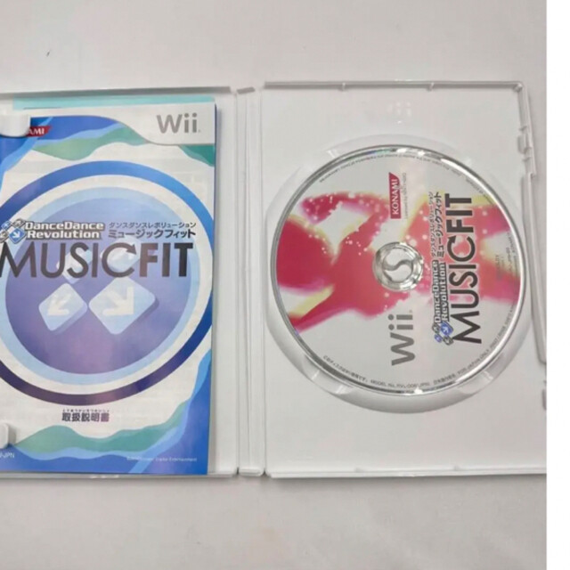 intendo Wii software Dance Dance Revolution MUSIC FIT
