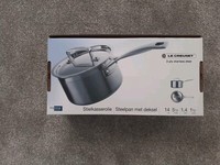 Le Creuset Classic 3-ply 14cm Stainless Steel Saucepan 