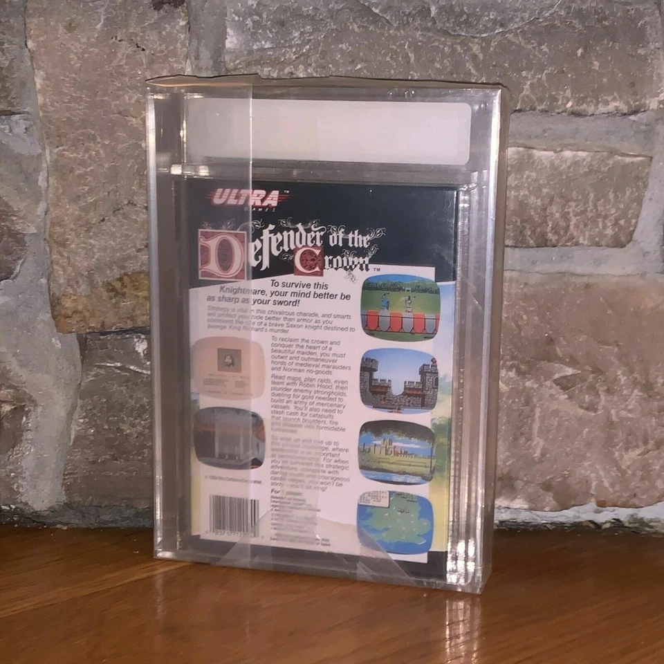 New NES Defender of the Crown 1989 Factory Sealed VGA Graded 80+ Nintendo Game - Image 4 of 4