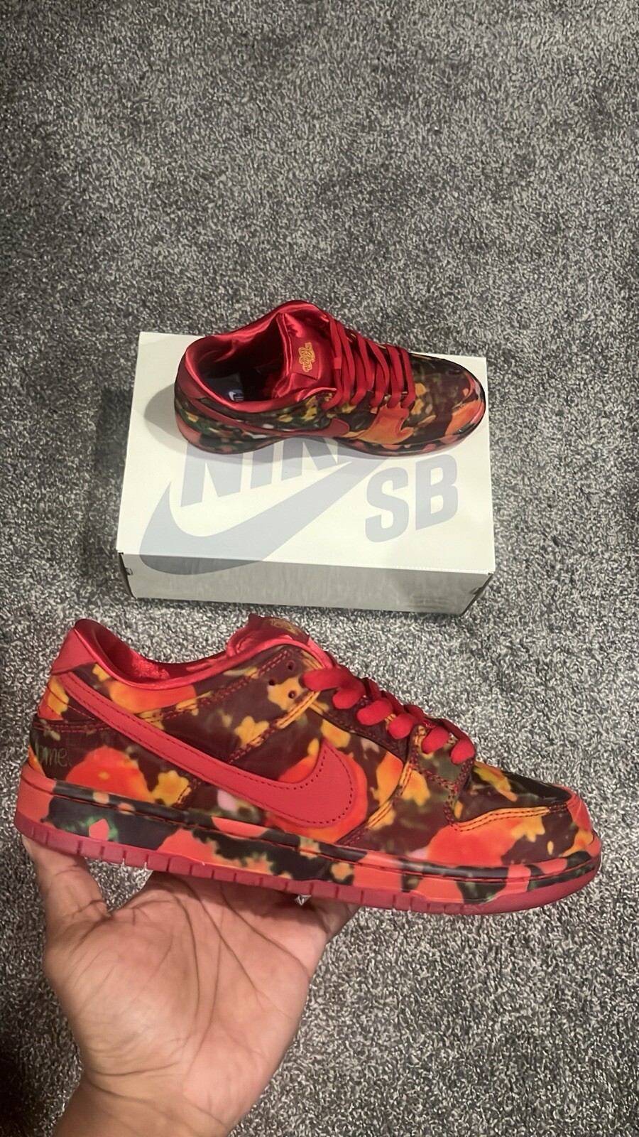 Size 9M- Nike The Wizard of Oz x Dunk SB Low Poppy Field * Same Day Shipping *