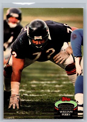 William Perry 1992 Stadium Club FOOTBALL #340 Chicago Bears | eBay