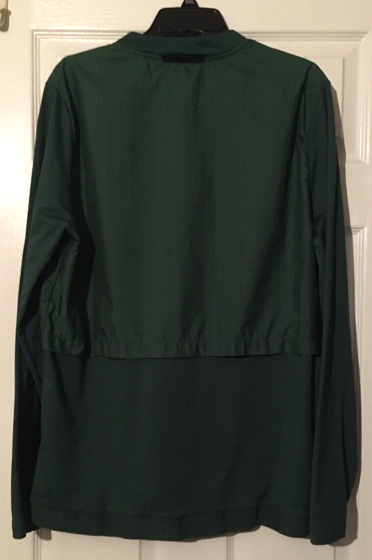 SACAI X NIKE Giacca uomo Nike Dri Fit full zip ibrida verde grande allenamento corsa