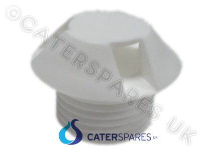 66021101 SCOTSMAN BIN STORAGE KÜHLKAMMER ABFLUSS AUSLASS FILTER WEISSE KUPPEL SIMAG