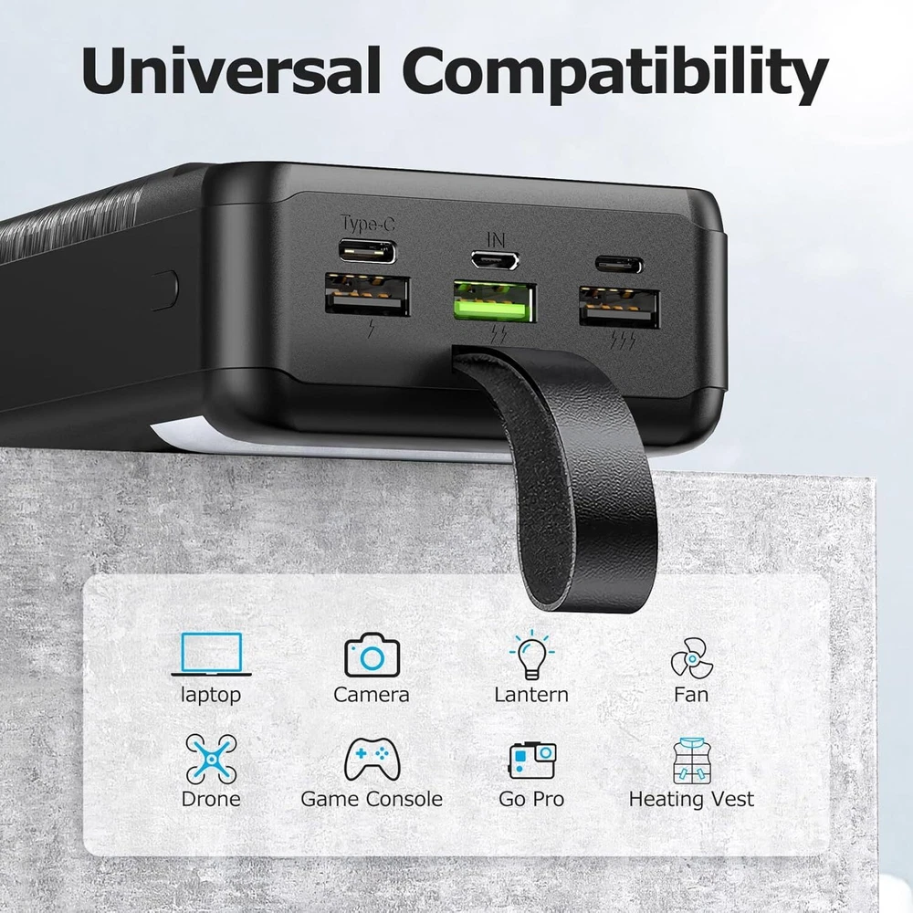 Power Bank for for Cell Phone USB Portable Charger Battery LED Power Bank Backup Power Bank for for Cell Phone USB Portable Charger Battery LED Power Bank Backup