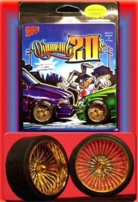 Hoppin Hydros Radsatz ''Diamonds 20s'' 541 gold (26 mm)
