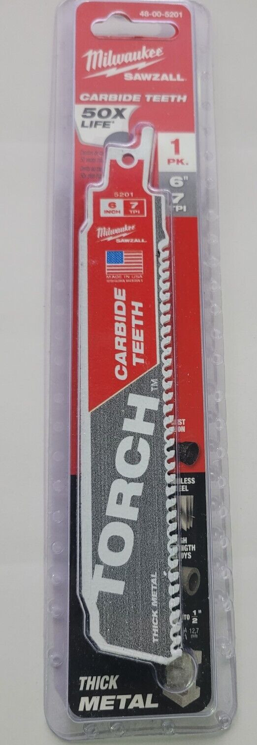Milwaukee 48-00-5201 6 inch Saw Blade – Gray/Red