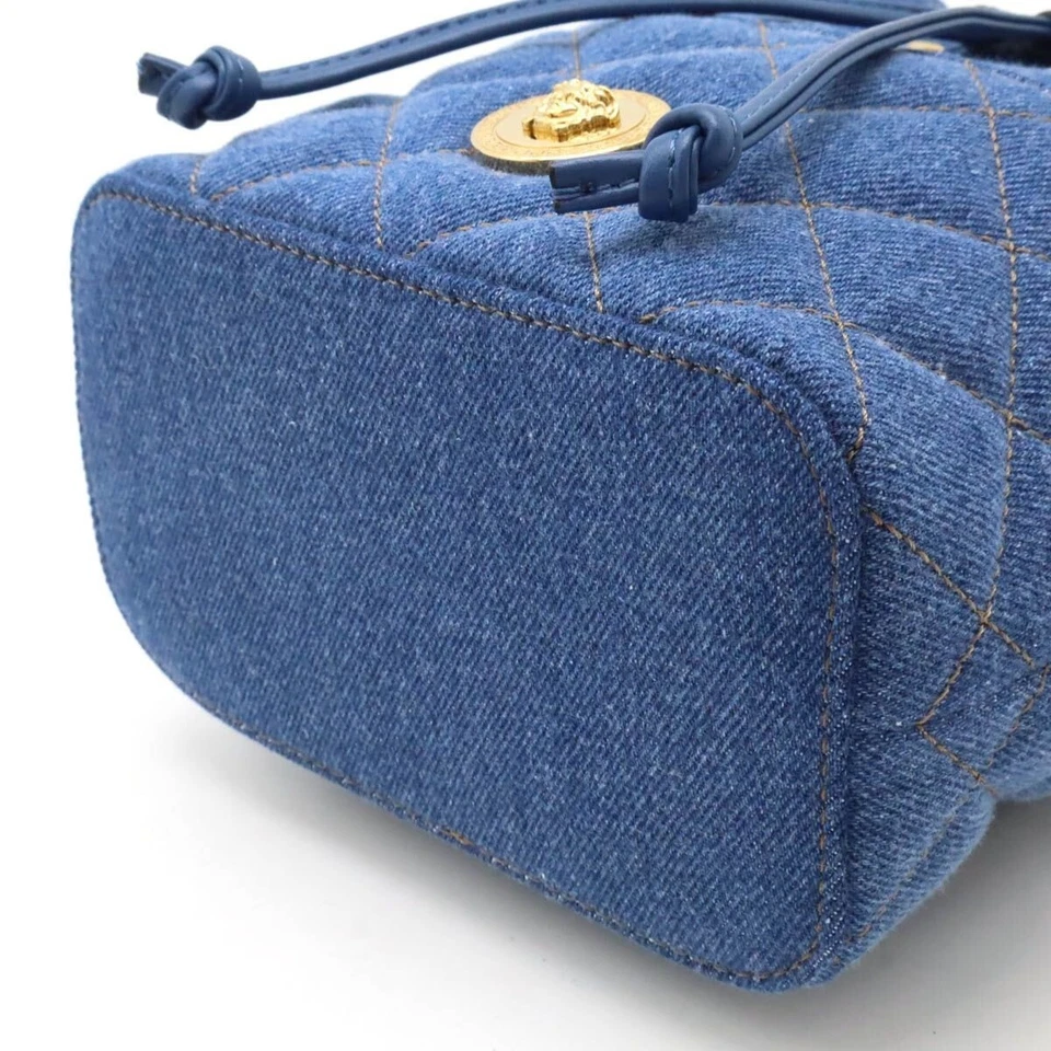 Bandolera Versace Denim Medusa Bucket 2 vías Foto 2 de 4