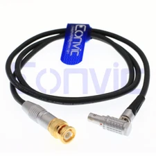 Timecode Cable BNC to 5 pin Zaxcom SD 664 Alexa Mini Zoom F8 Mozegear Tig Q28 
