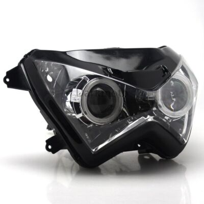 Headlight HID Fully Assembled Projector Green Angel Eyes