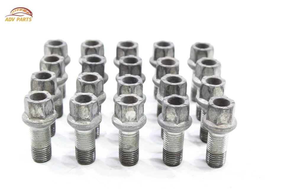 Tornillos de tuerca de tuerca de llanta de golf Volkswagen 2010-2021 OEM -JUEGO DE 20- Foto 2 de 4