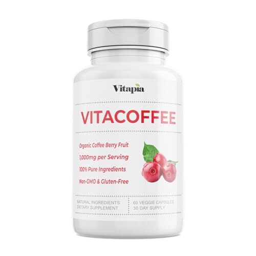 Vitacoffee 1000mg Organic Coffeeberry Supplement Coffee Fruit